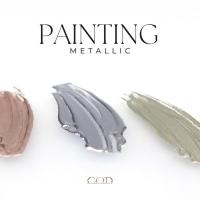 Painting line metallic rose gold 3 