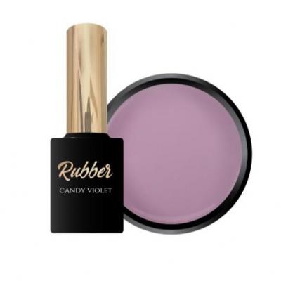 Rubber base candy violet