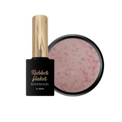 Rubber flakes pink