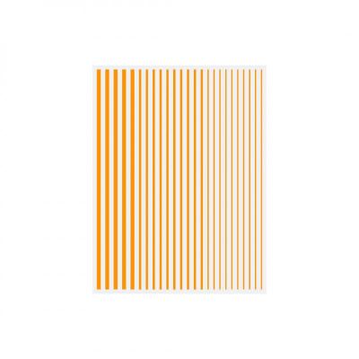 Strip line flexible neon orange