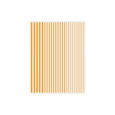 Strip line flexible neon orange