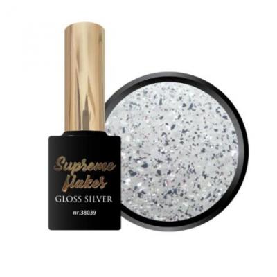 Supreme flakes gloss silver