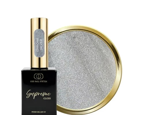 Supreme gloss chrome silver